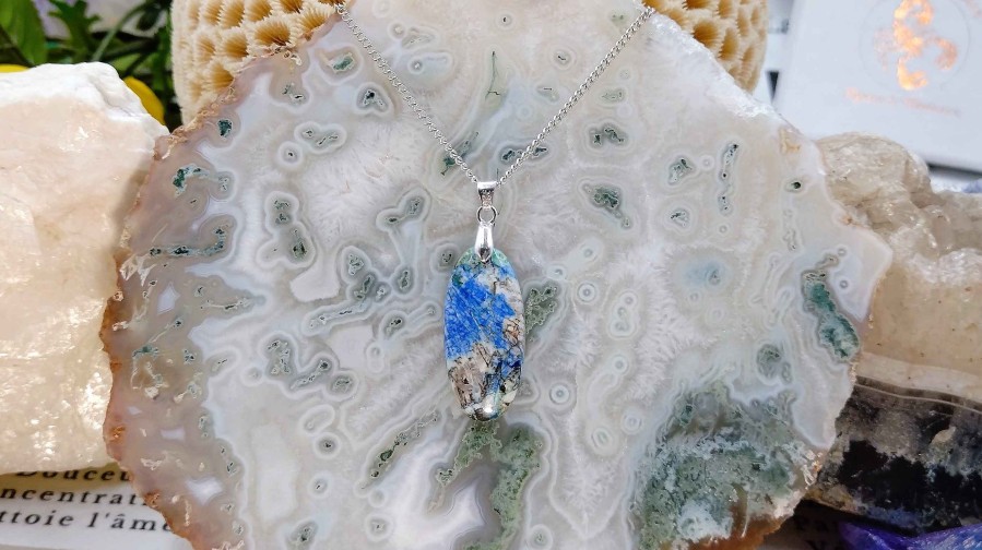 Colliers & Pendentifs reve de bijoux | Azurite Turquoise