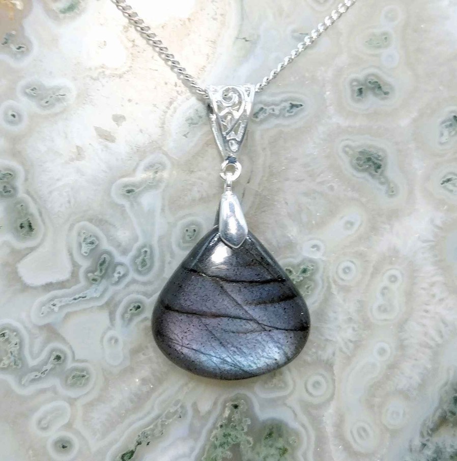 Colliers & Pendentifs reve de bijoux | Labradorite Violette