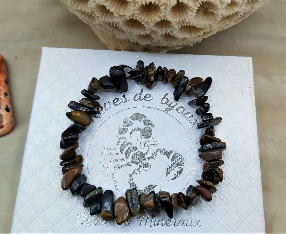 Bracelets reve de bijoux | Bracelet Perles Naturelles Il De Faucon