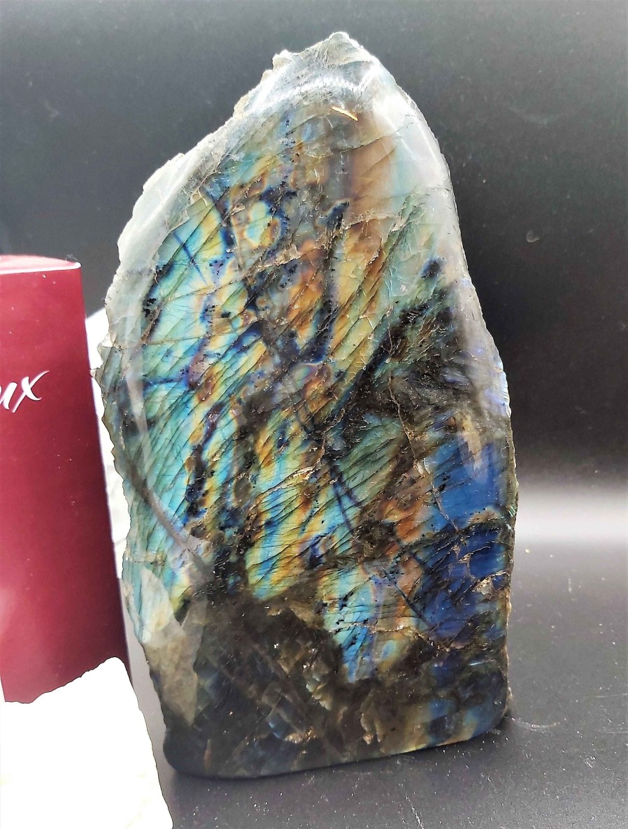 Pierres reve de bijoux | Magnifique Menhir De Labradorite Bleue