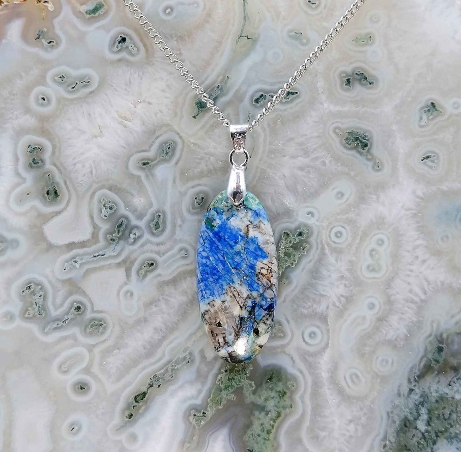 Colliers & Pendentifs reve de bijoux | Azurite Turquoise