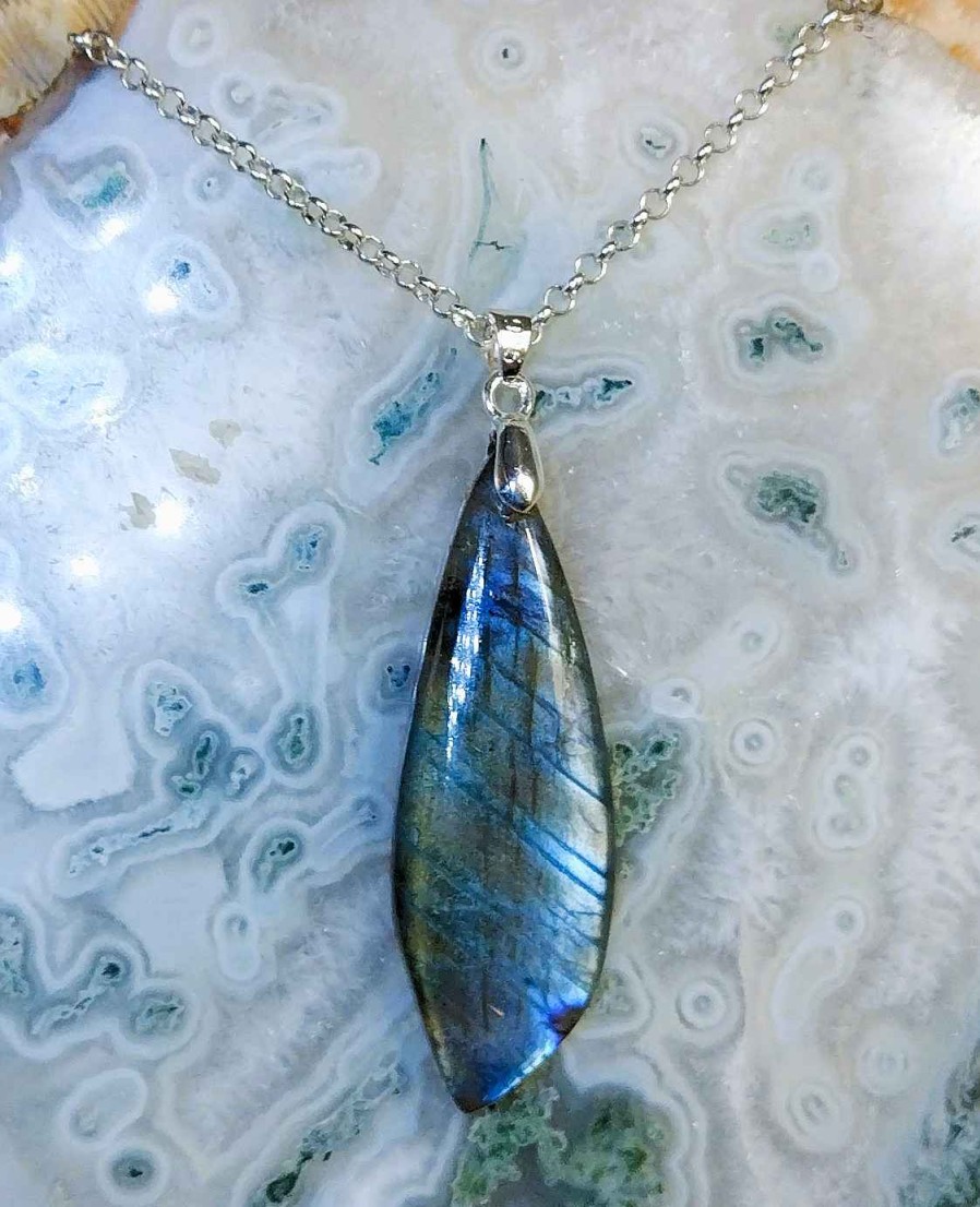 Colliers & Pendentifs reve de bijoux | Labradorite Pourpre