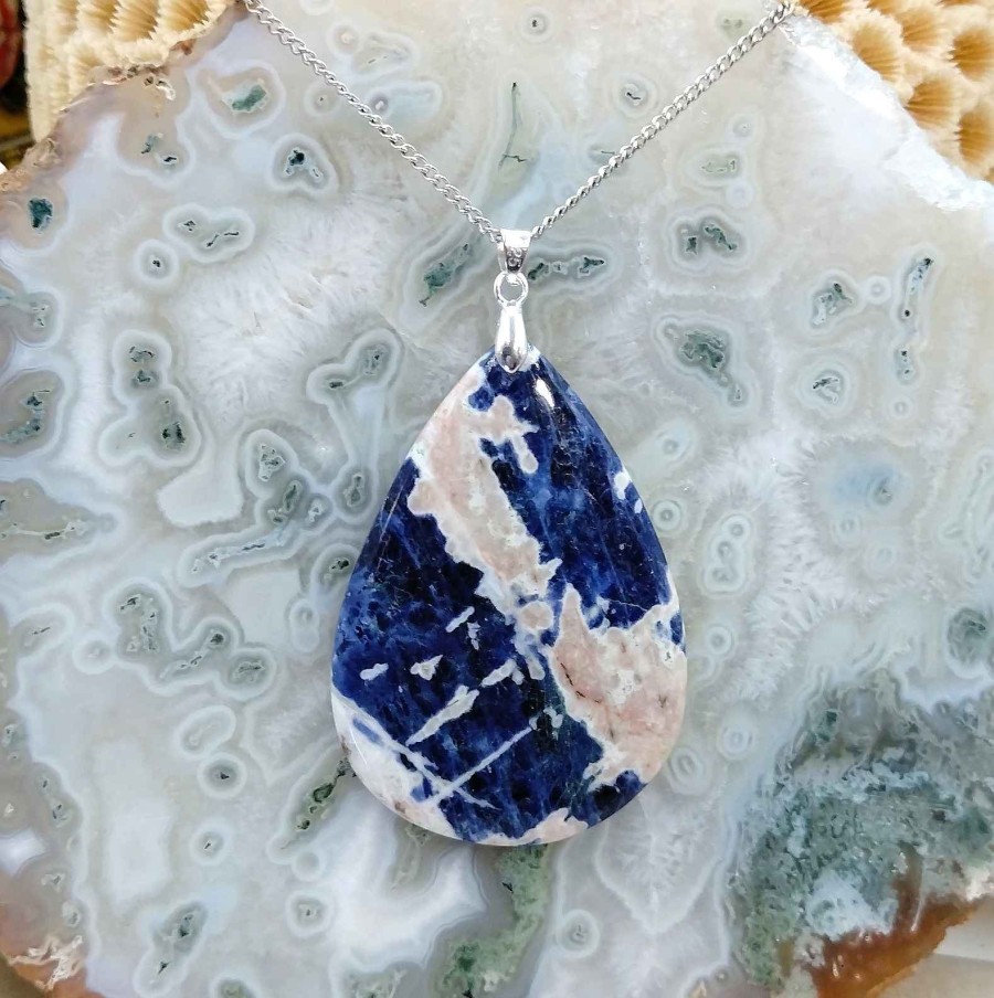 Colliers & Pendentifs reve de bijoux | Sodalite D'Afrique