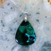 Colliers & Pendentifs reve de bijoux | Malachite Et Chrysocolle