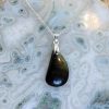 Colliers & Pendentifs reve de bijoux | Obsidienne Dor E