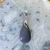 Colliers & Pendentifs reve de bijoux | Obsidienne Argent E