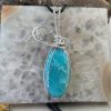 Colliers & Pendentifs reve de bijoux | Pendentif Amazonite Sur Fil D'Argent