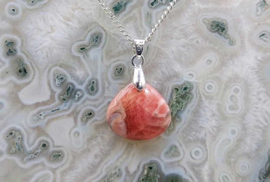 Colliers & Pendentifs reve de bijoux | Jolie Petite Rhodochrosite