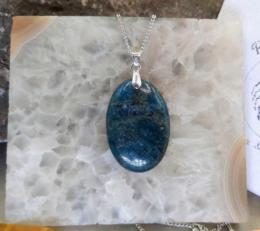 Colliers & Pendentifs reve de bijoux | Tr S Belle Apatite Bleue