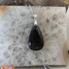 Colliers & Pendentifs reve de bijoux | La Parfaite Obsidienne Noire