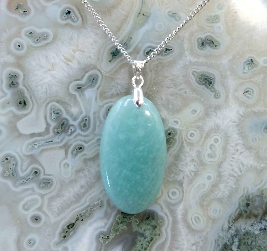 Colliers & Pendentifs reve de bijoux | Amazonite D'Inde