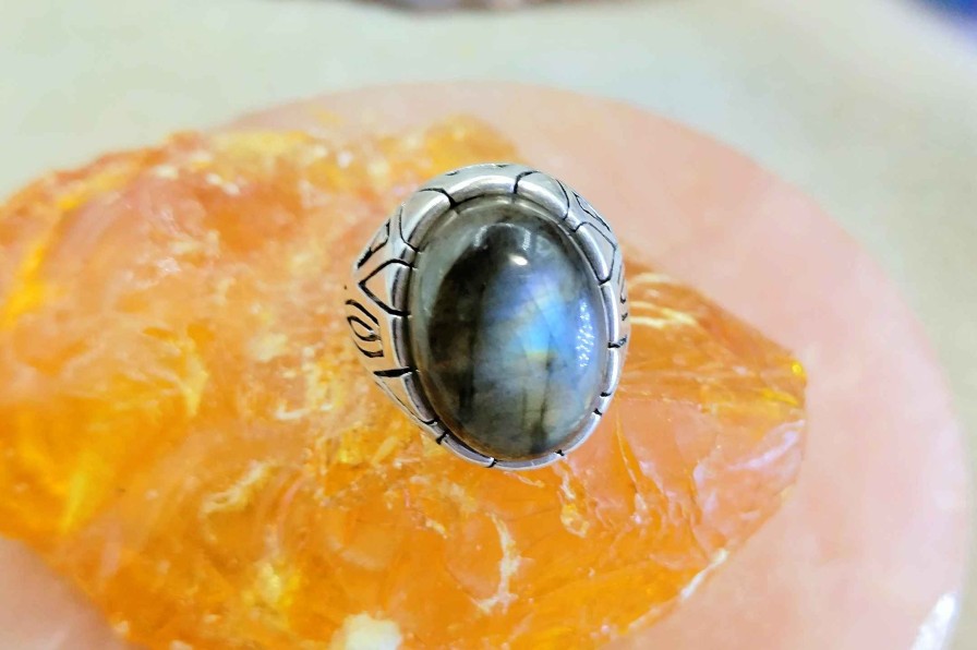 Bagues reve de bijoux | Bague Labradorite