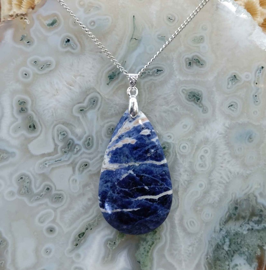 Colliers & Pendentifs reve de bijoux | Sodalite D'Afrique