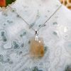 Colliers & Pendentifs reve de bijoux | Ravissant Quartz Rutile Dor