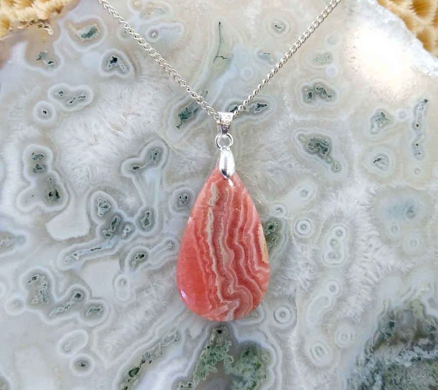 Colliers & Pendentifs reve de bijoux | Rhodochrosite Du Colorado