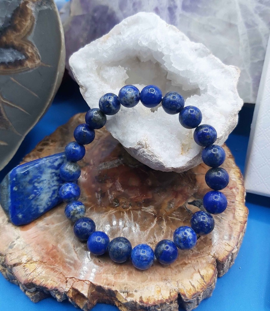 Bracelets reve de bijoux | Bracelet Perles Naturelles De Lapis Lazuli