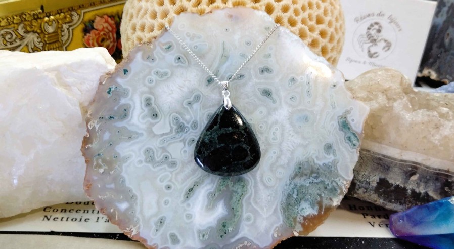 Colliers & Pendentifs reve de bijoux | Tourmaline Noire (Schorl)