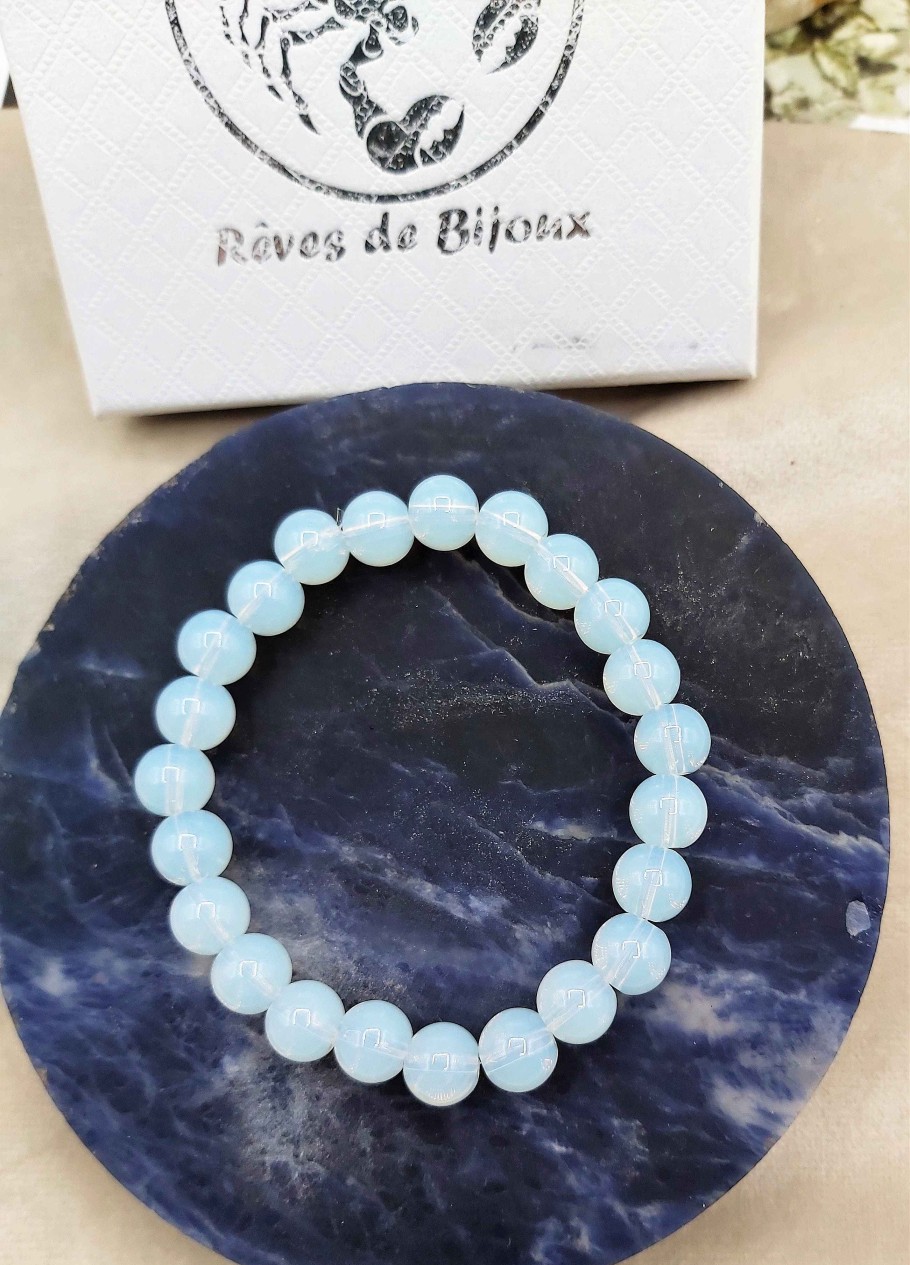 Bracelets reve de bijoux | Bracelet En Perles Opalines