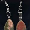 Boucles & Parures reve de bijoux | Boucles D'Oreilles - Pierres Naturelles Unakite