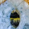 Colliers & Pendentifs reve de bijoux | Jaspe Bumble-Bee