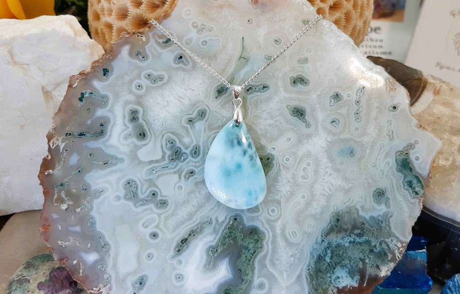 Colliers & Pendentifs reve de bijoux | Jolie Larme De Larimar