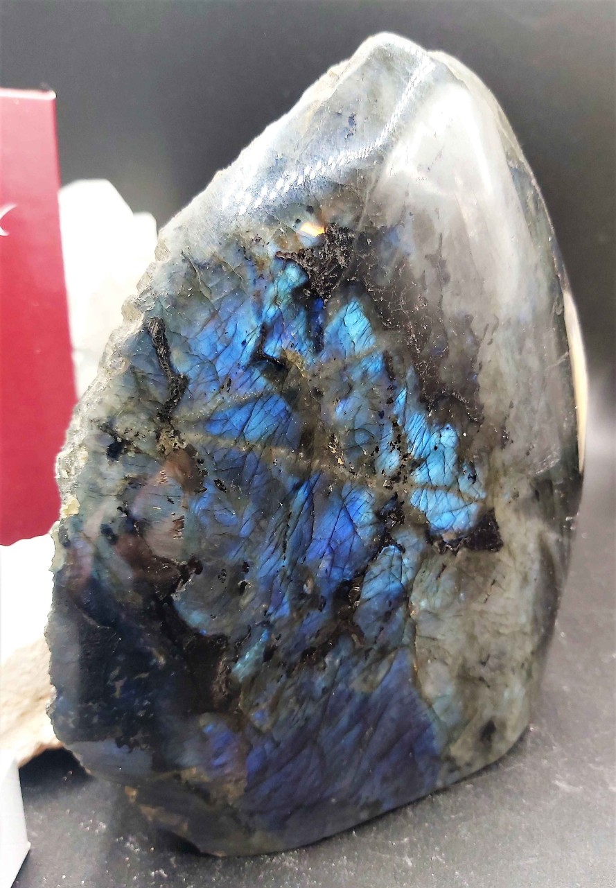 Pierres reve de bijoux | Fantastique Menhir De Labradorite Bleue