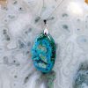 Colliers & Pendentifs reve de bijoux | Exceptionnelle Chrysocolle-Malachite