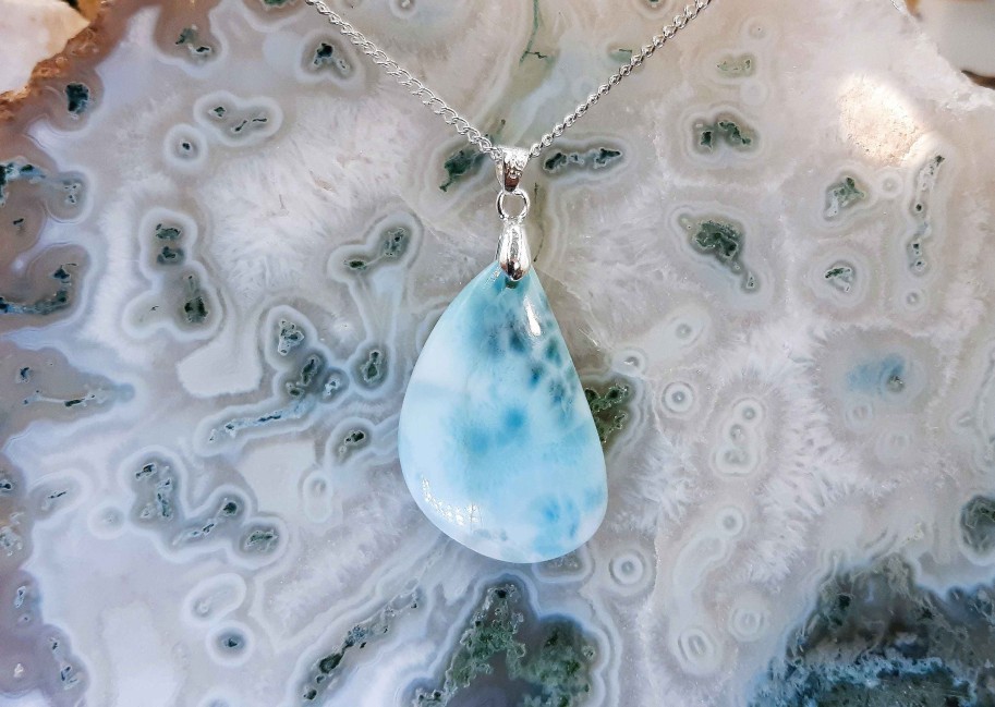 Colliers & Pendentifs reve de bijoux | Jolie Larme De Larimar