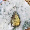 Colliers & Pendentifs reve de bijoux | Fabuleuse Labradorite Dor E