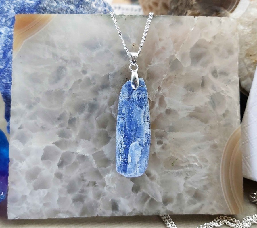 Colliers & Pendentifs reve de bijoux | Tr S Belle Kyanite Bleue (Ou Cyanite)