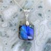 Colliers & Pendentifs reve de bijoux | Labradorite Bleue