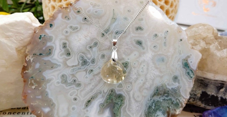 Colliers & Pendentifs reve de bijoux | Citrine Naturelle