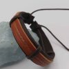 Bracelets reve de bijoux | Bracelet Cuir V Ritable Pour Homme