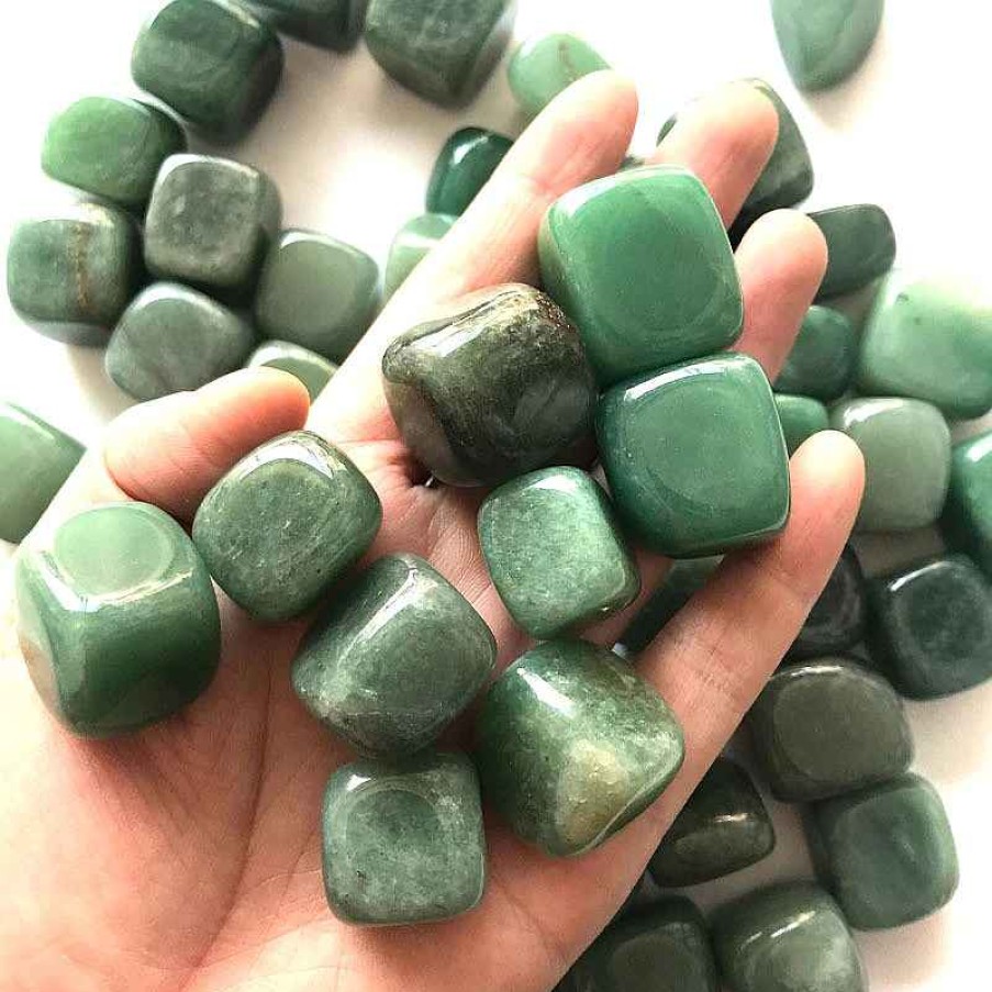 Pierres reve de bijoux | Pierres Roul Es Aventurine Verte