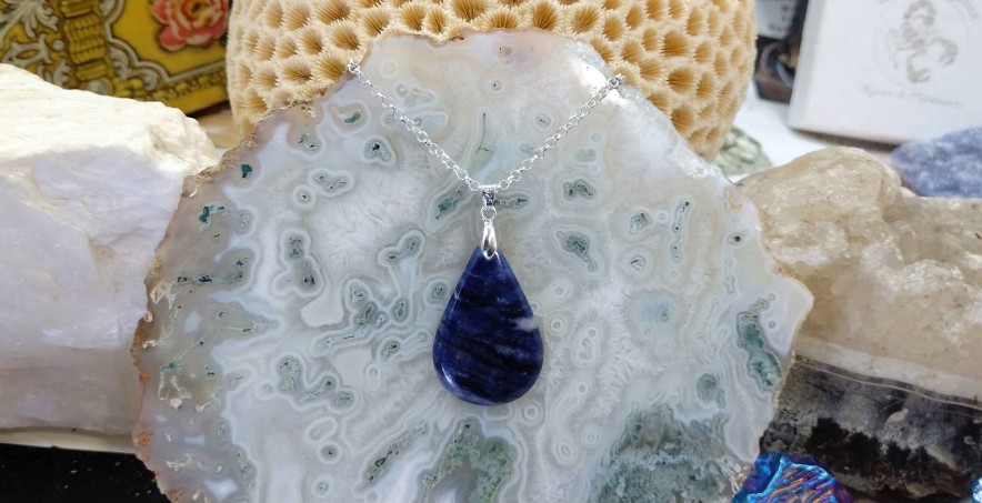 Colliers & Pendentifs reve de bijoux | Sodalite Du Br Sil